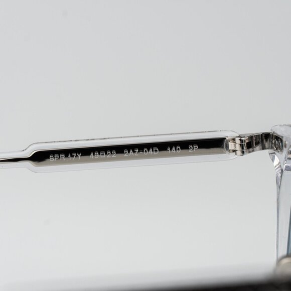 Prada Women Sunglasses Crystal Green Polarized Oval PR17YS 2AZ04D BRAND NEW - Picture 9 of 13